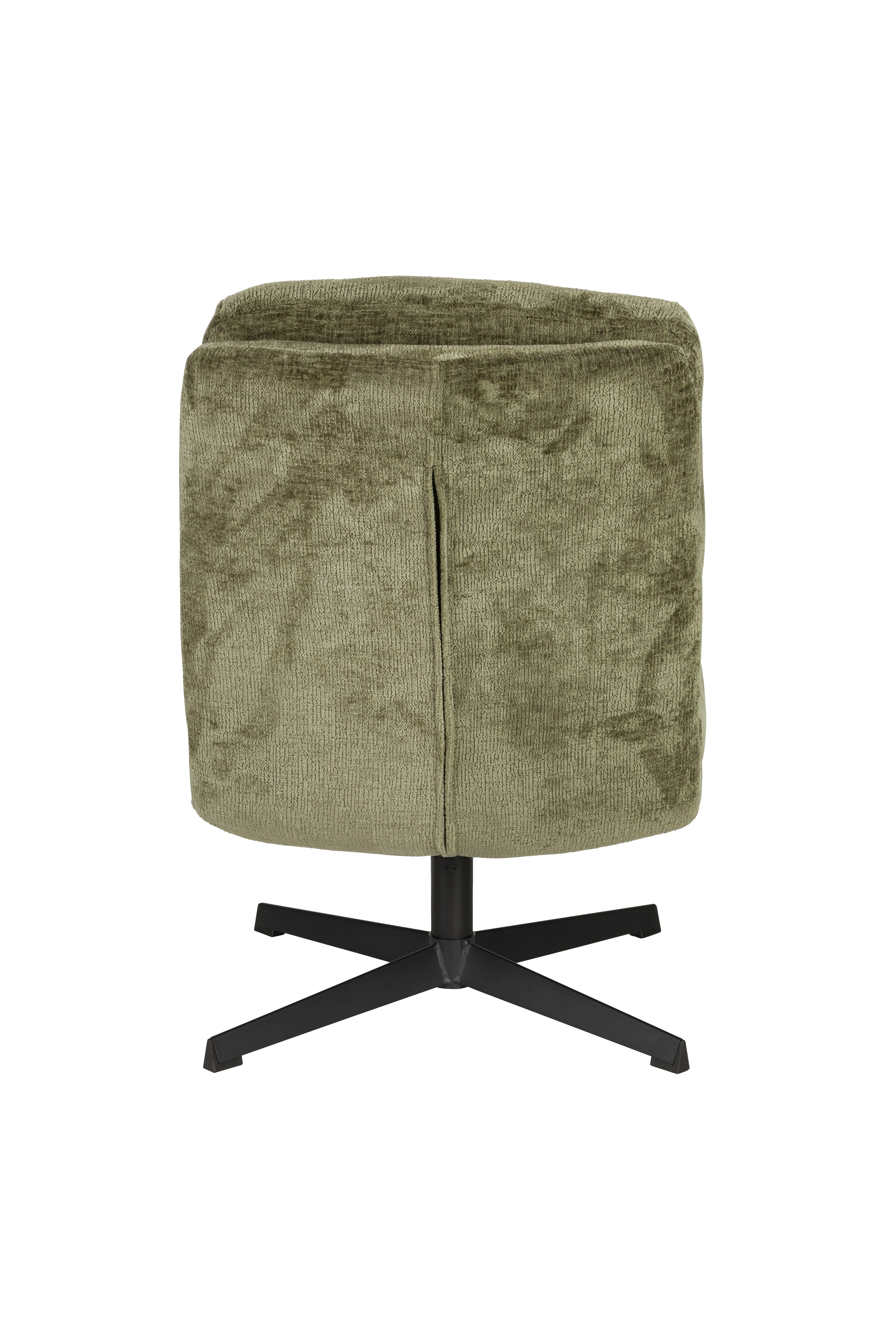 KAI Armchair Green with Black Base