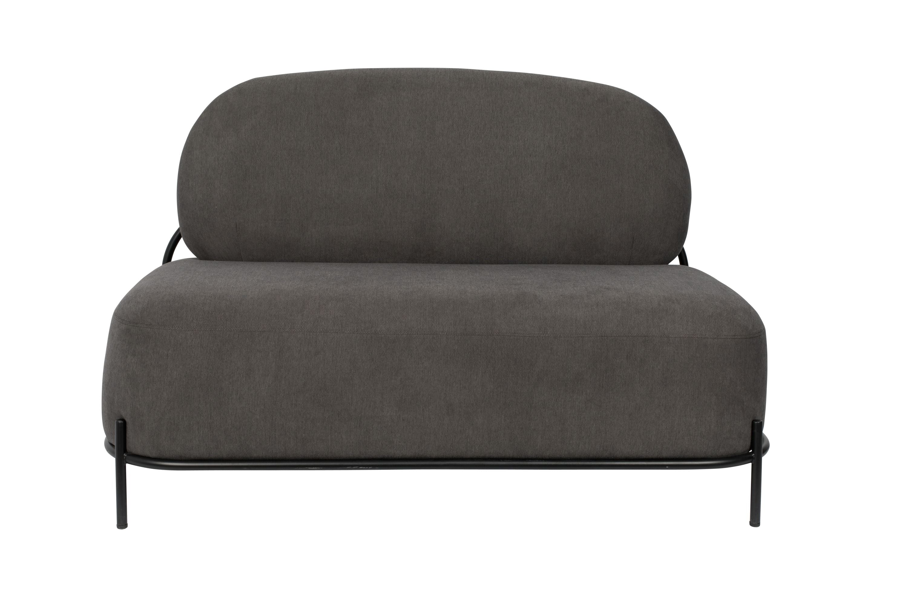 Graues Polly -Sofa