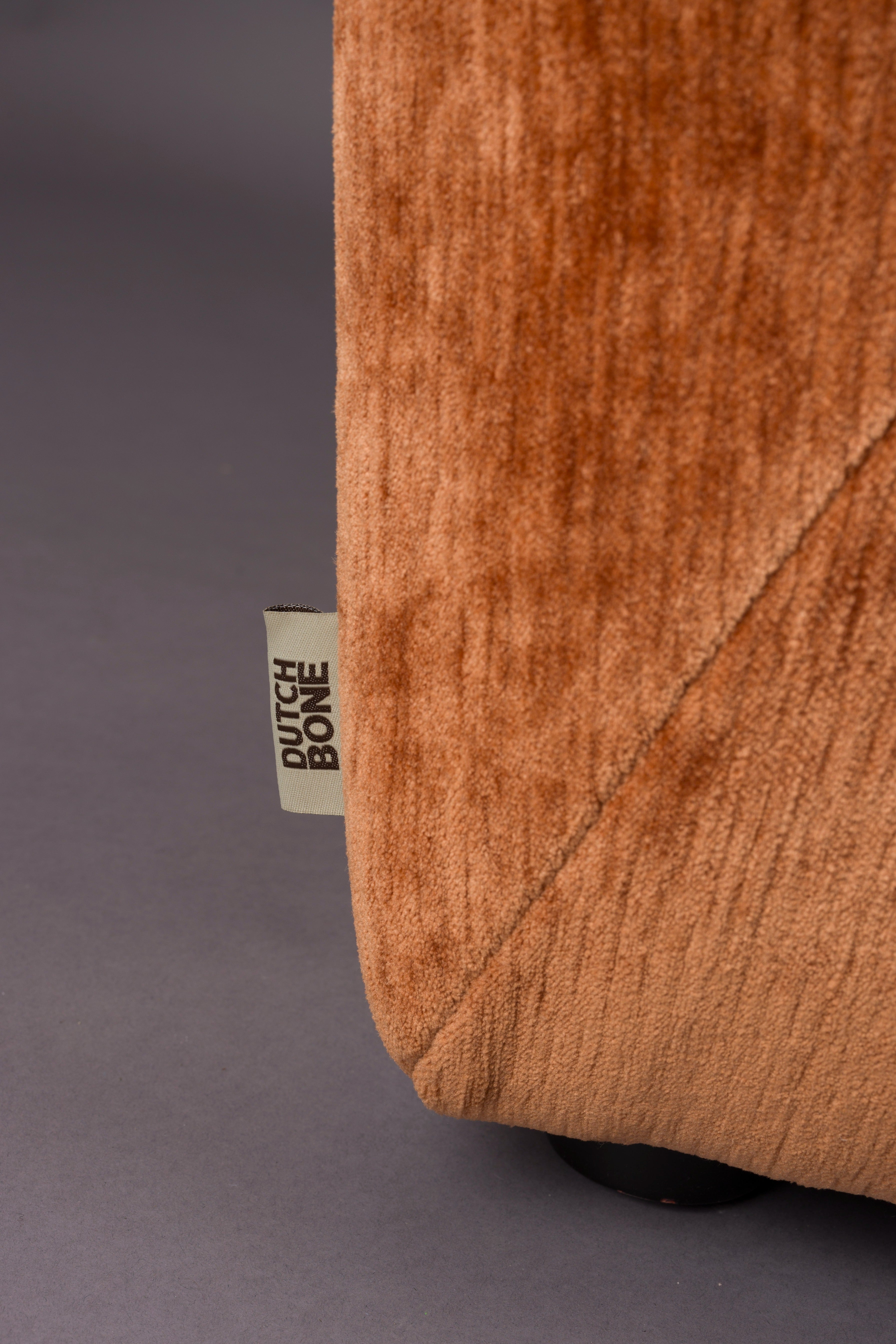 Sofa modułowa GIADA - element środkowy brązowy welur
