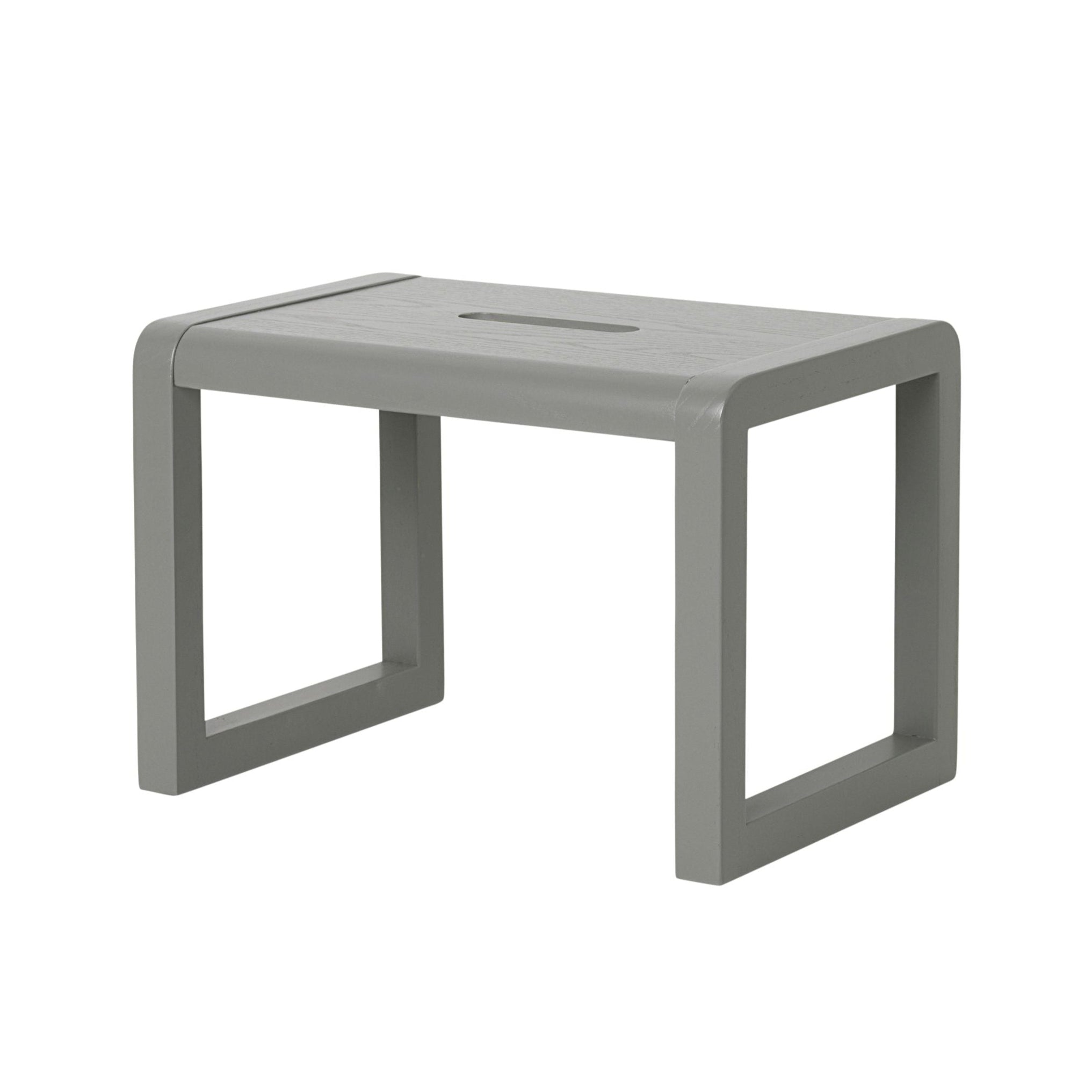 LITTLE ARCHITECT Kinderhocker grau 