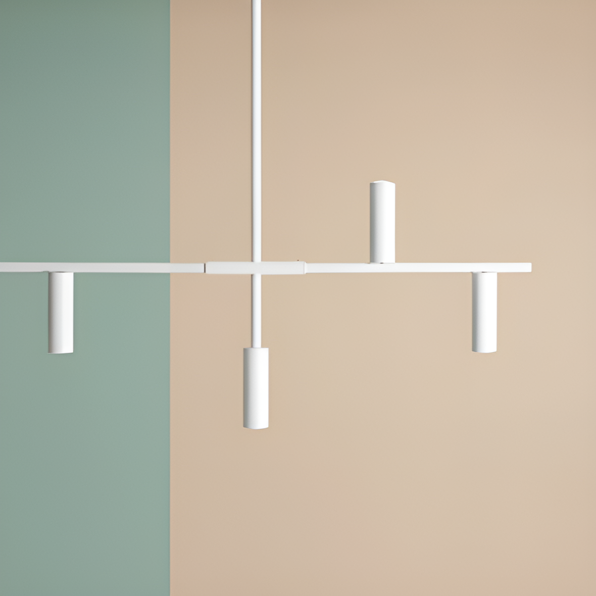 Lampa wisząca TREVO biały