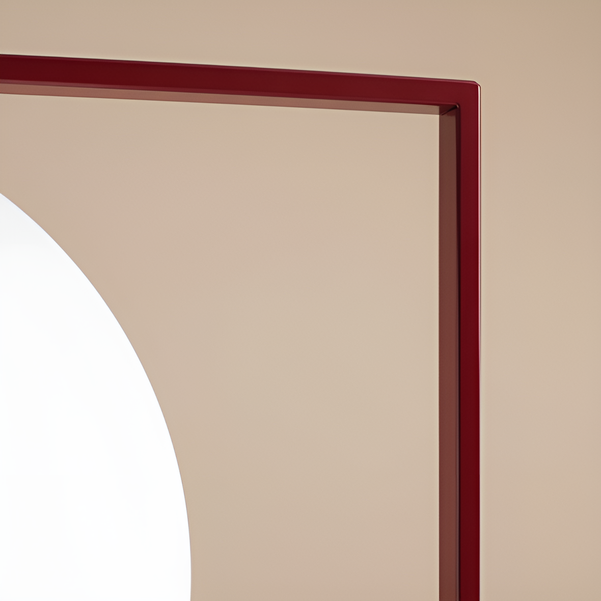 Lampa wisząca ZAC DUO bordowy