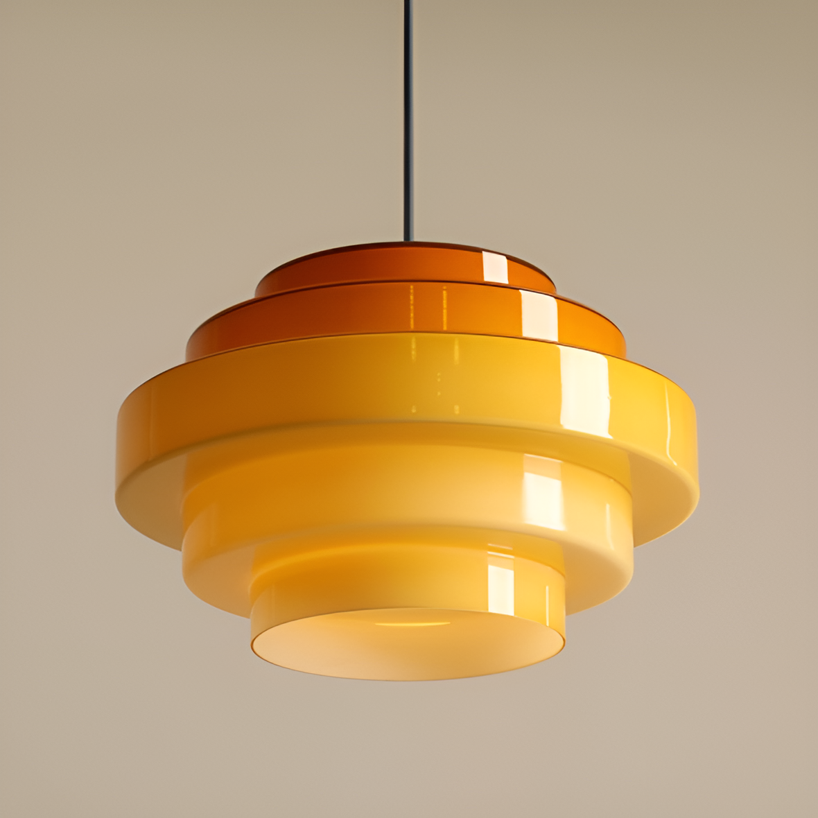 Lampa wisząca FILO miodowy