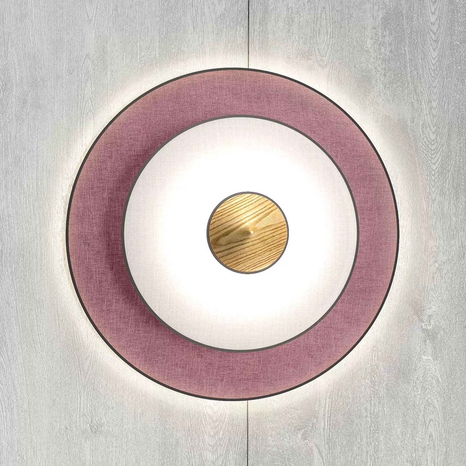 Wall lamp powder pink