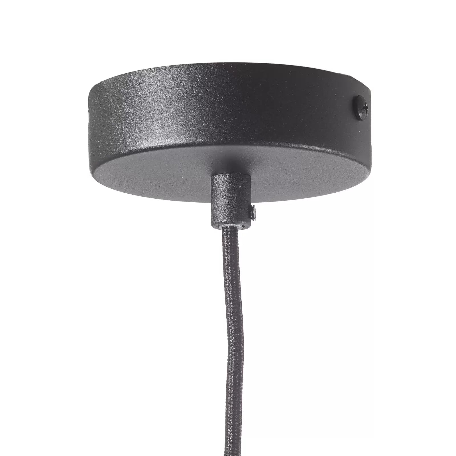 Hanging lamp Oyster black