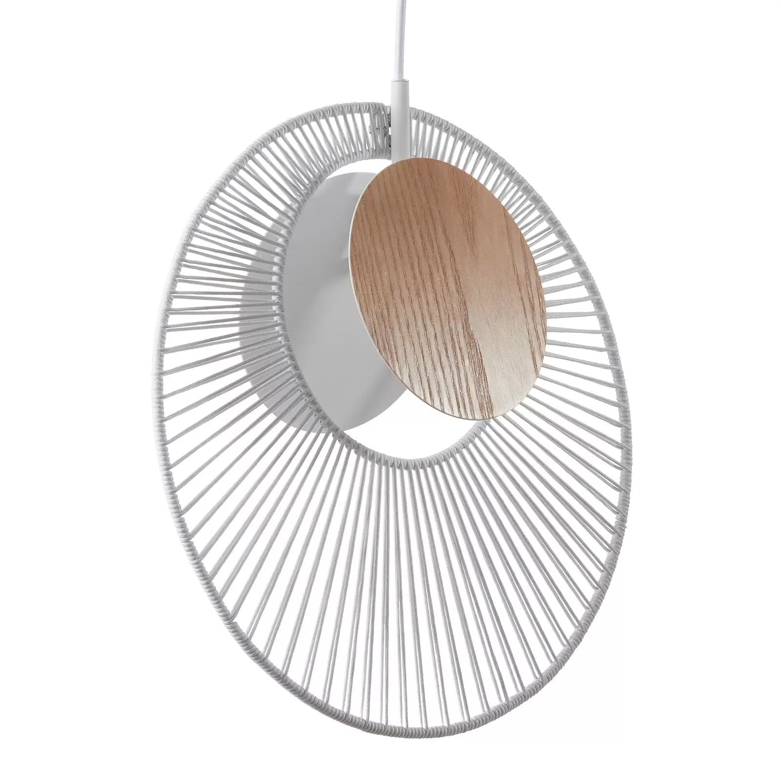 Lampa wisząca OYSTER biały