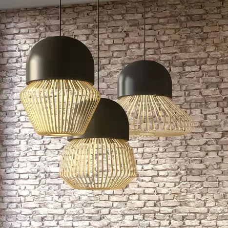 Black anemos hanging lamp