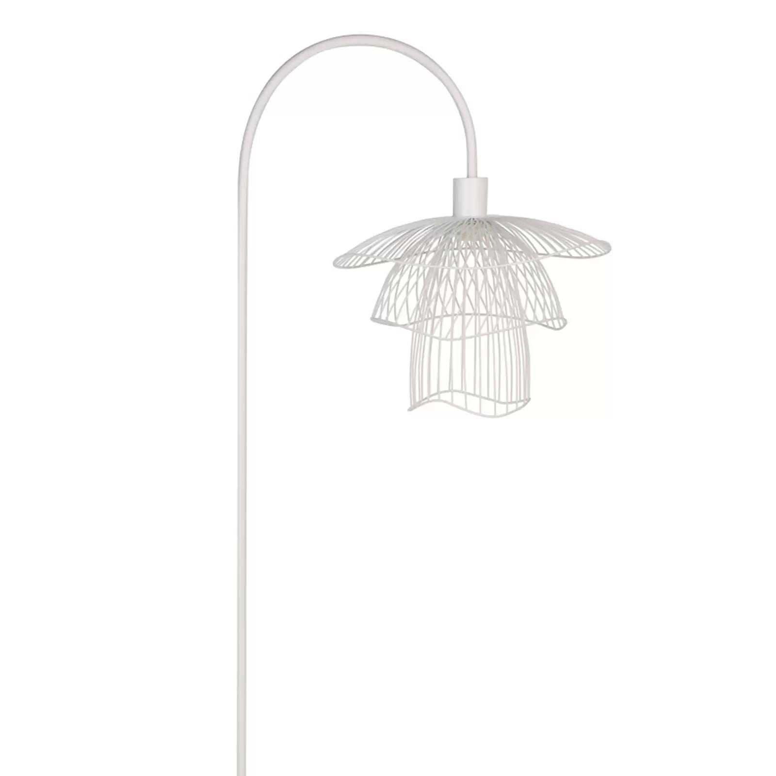 Lampa podłogowa PAPILLON biały