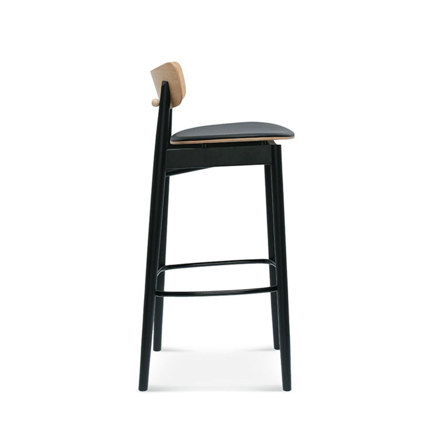 NOPP BST-1803 Hocker aus Buchenholz
