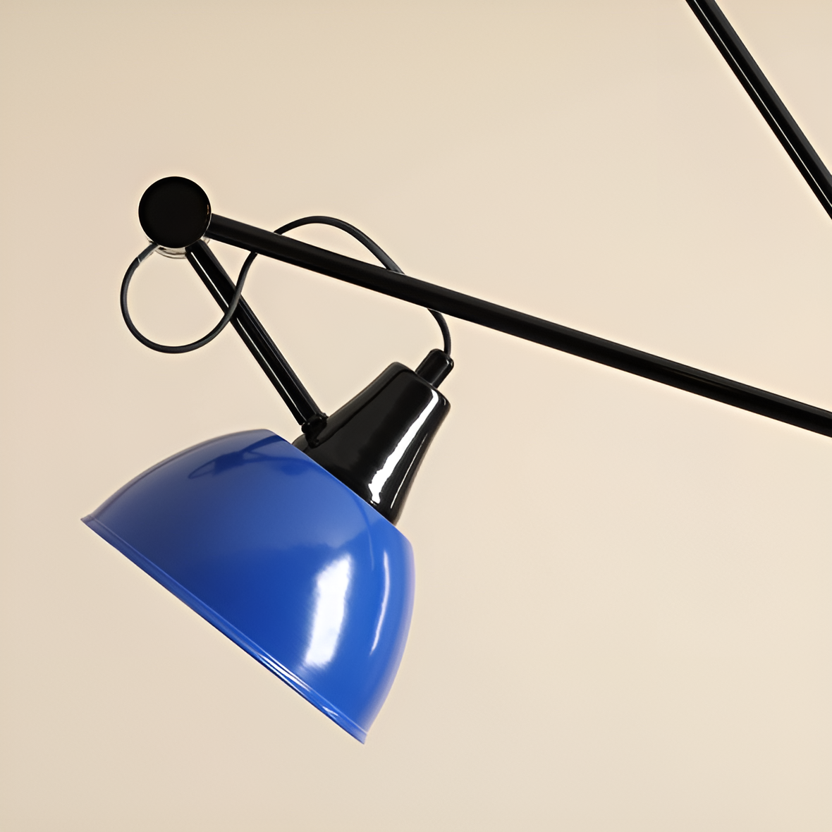 Lampa sufitowa regulowana AIDA niebieski