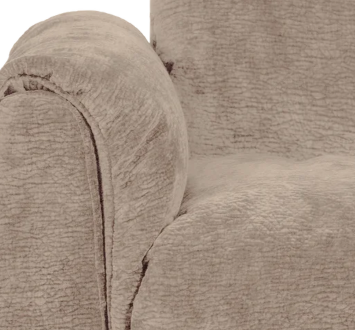 Modulares Sofa BAGGY 3D - linkes Element in Sandfarbe