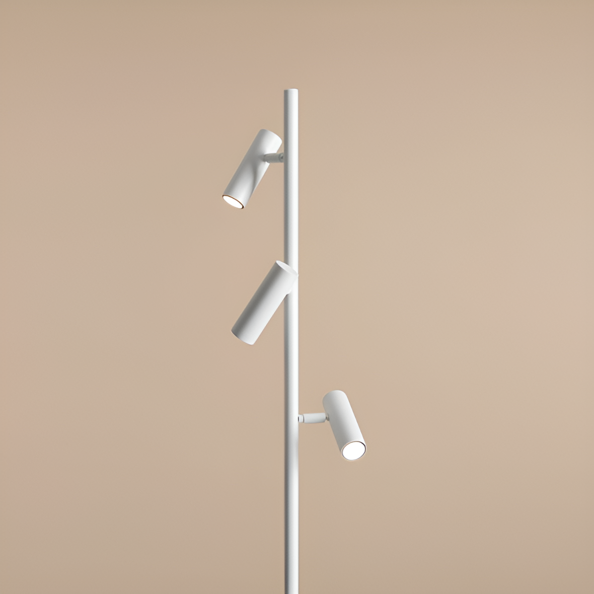 Lampa podłogowa TREVO biały
