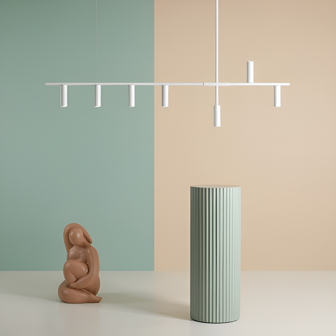 Lampa wisząca TREVO biały