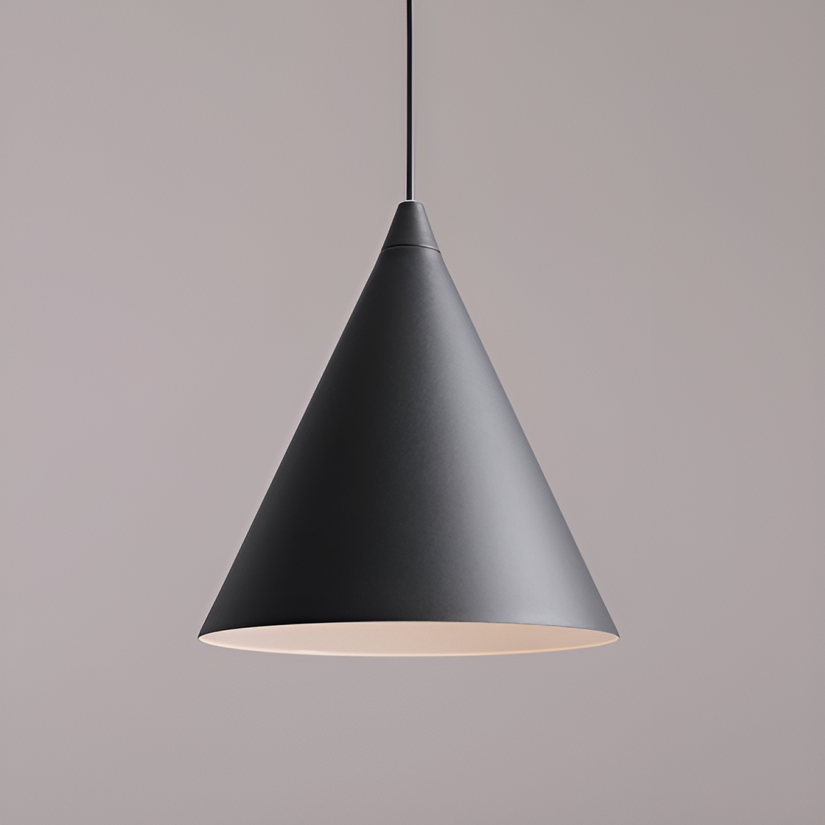 Lampa wisząca FORM czarny