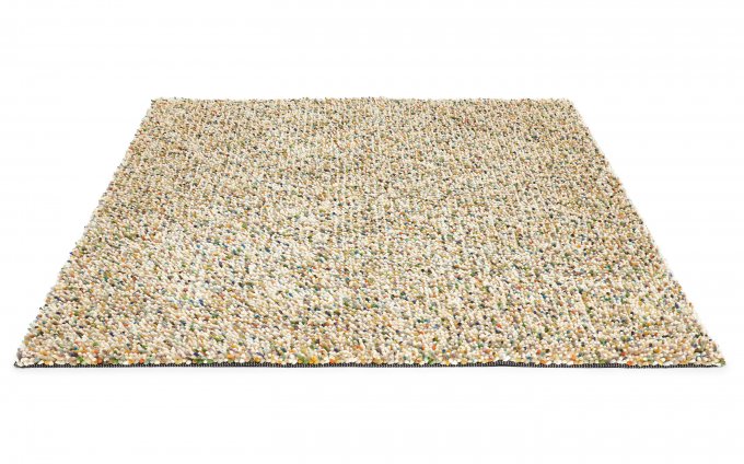 Multicolor dots rug