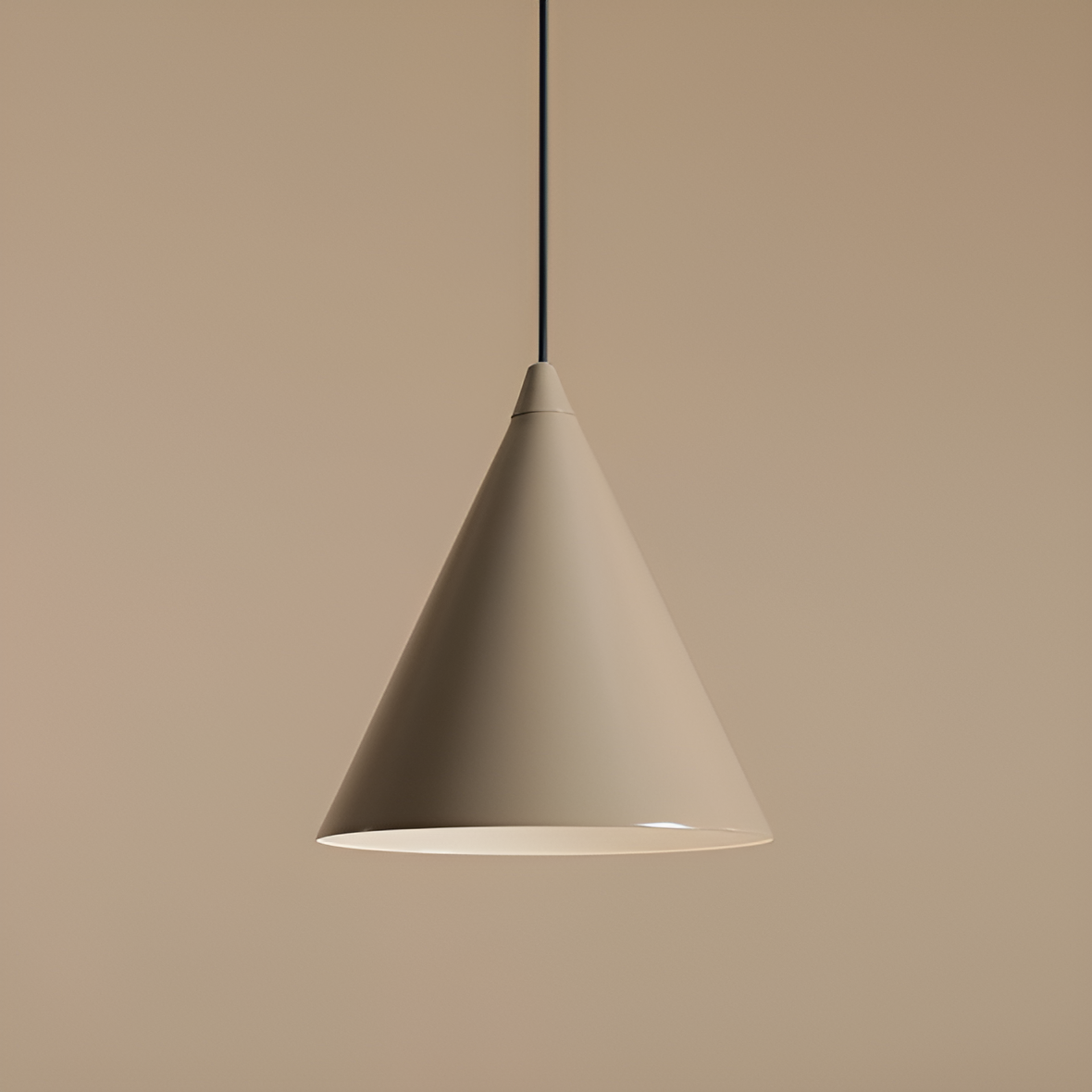 Lampa wisząca FORM beżowy