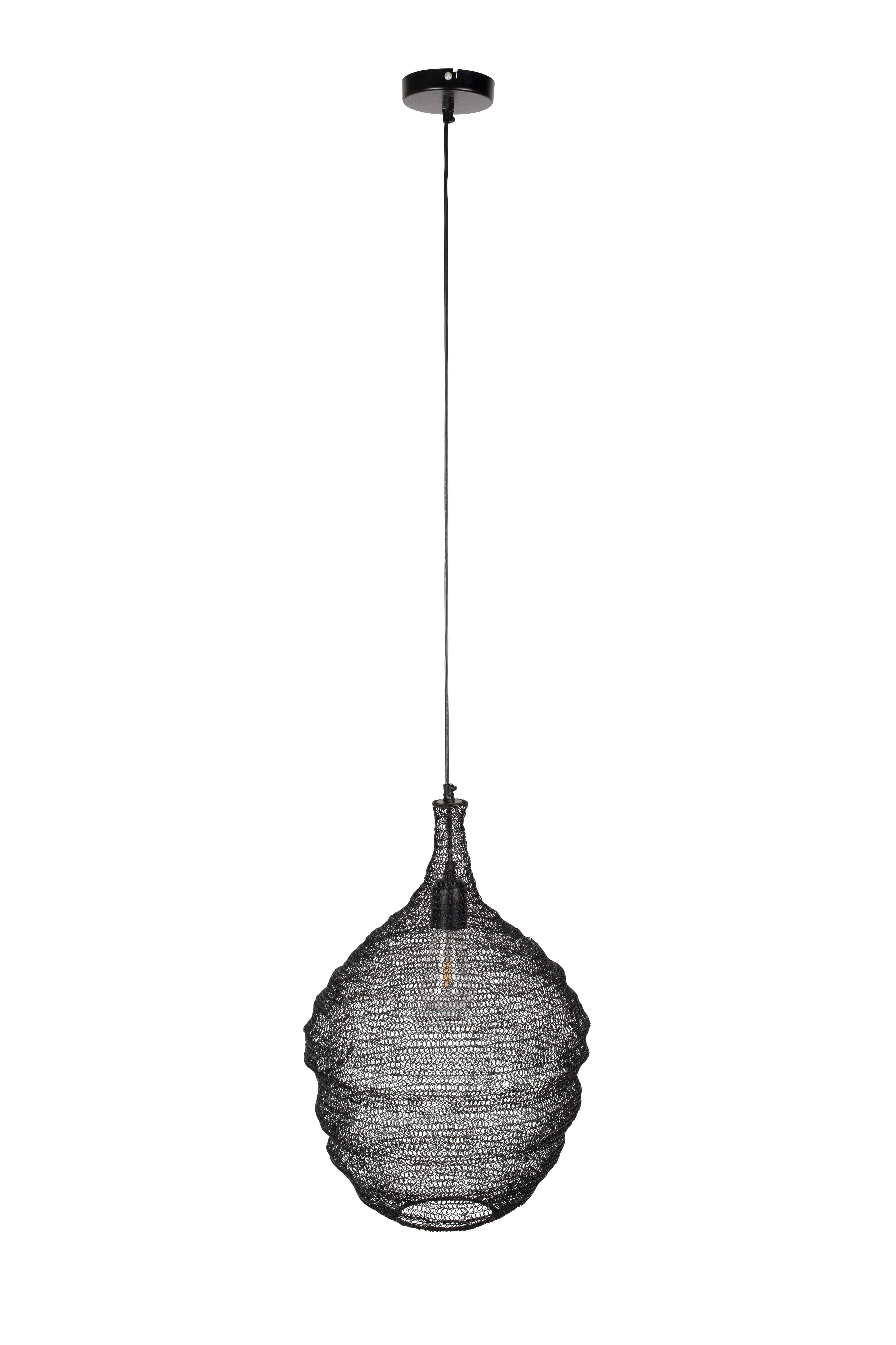 Pendant Lamp Lena M Black White Label Living    Eye on Design