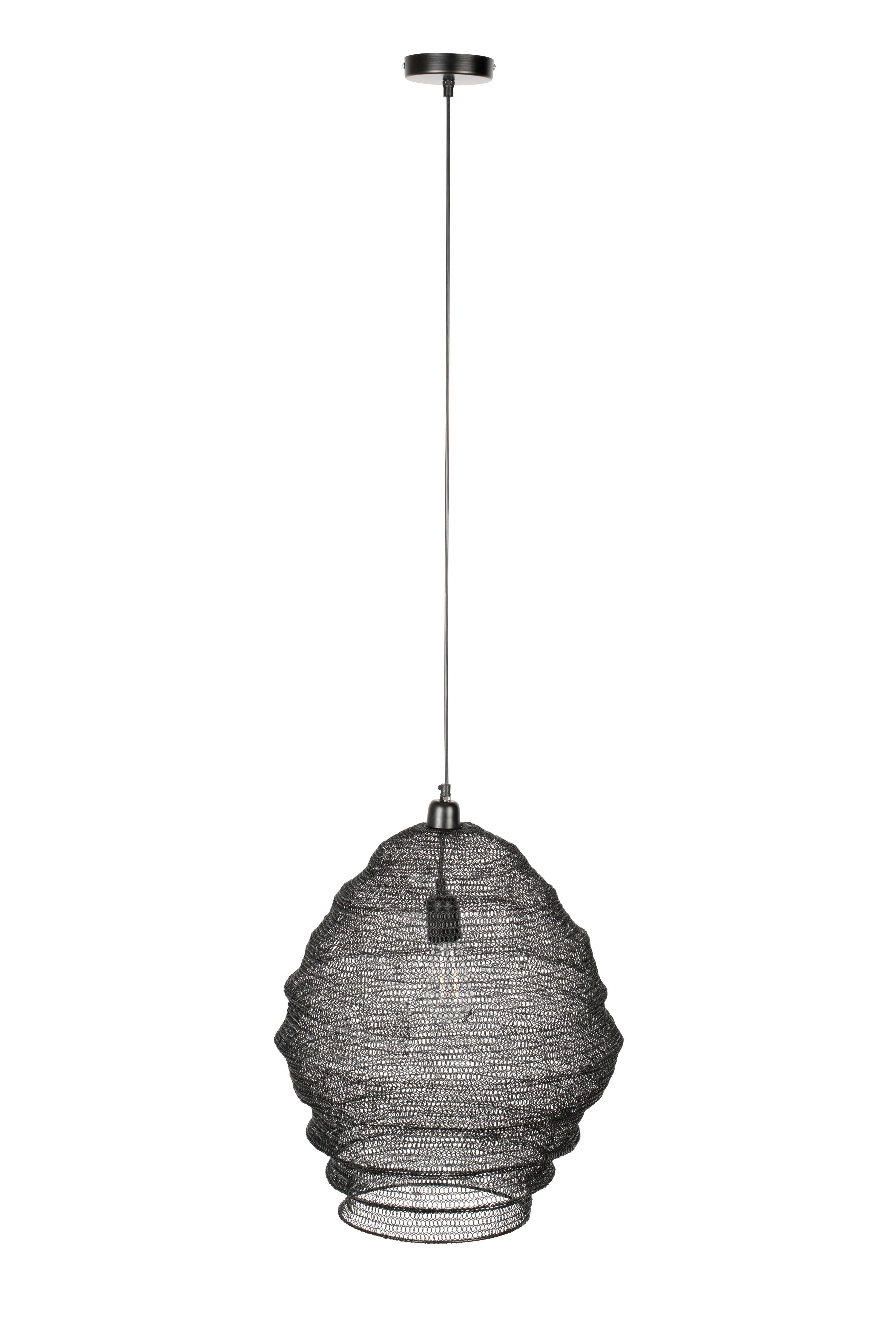 Pendant Lamp Lena L Black White Label Living    Eye on Design