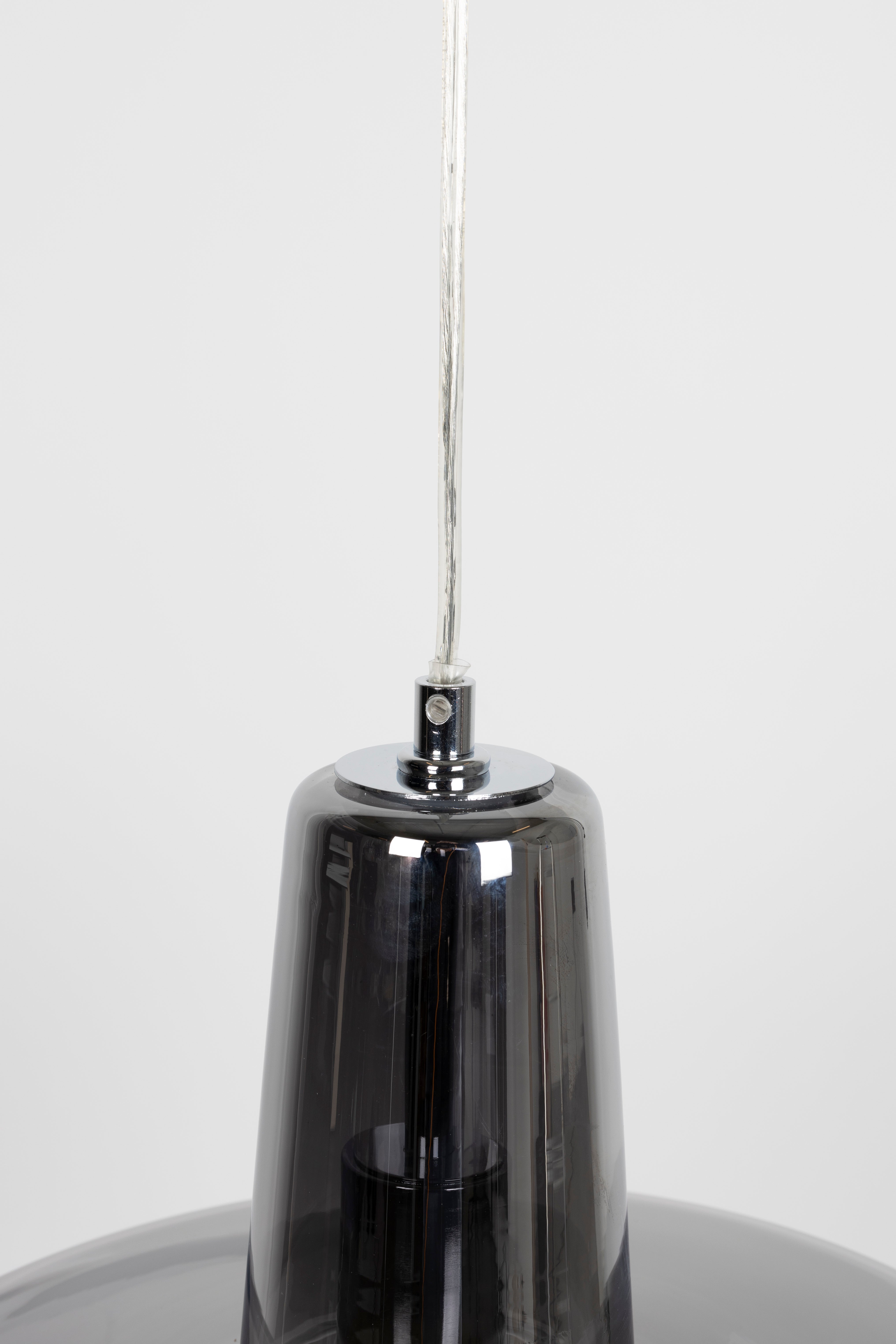 Lampa wisząca ANSHIN dymione szkło