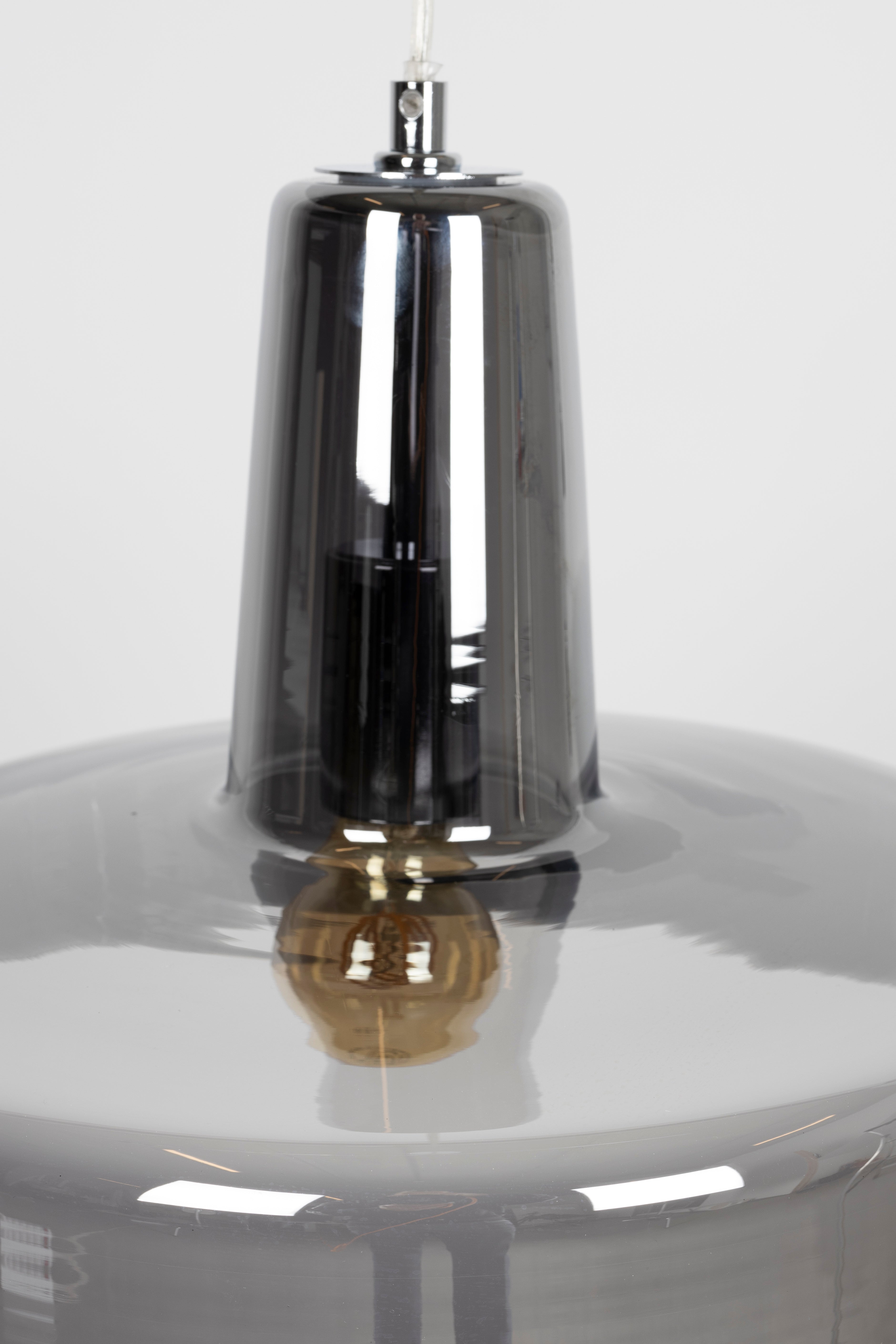 Lampa wisząca ANSHIN dymione szkło