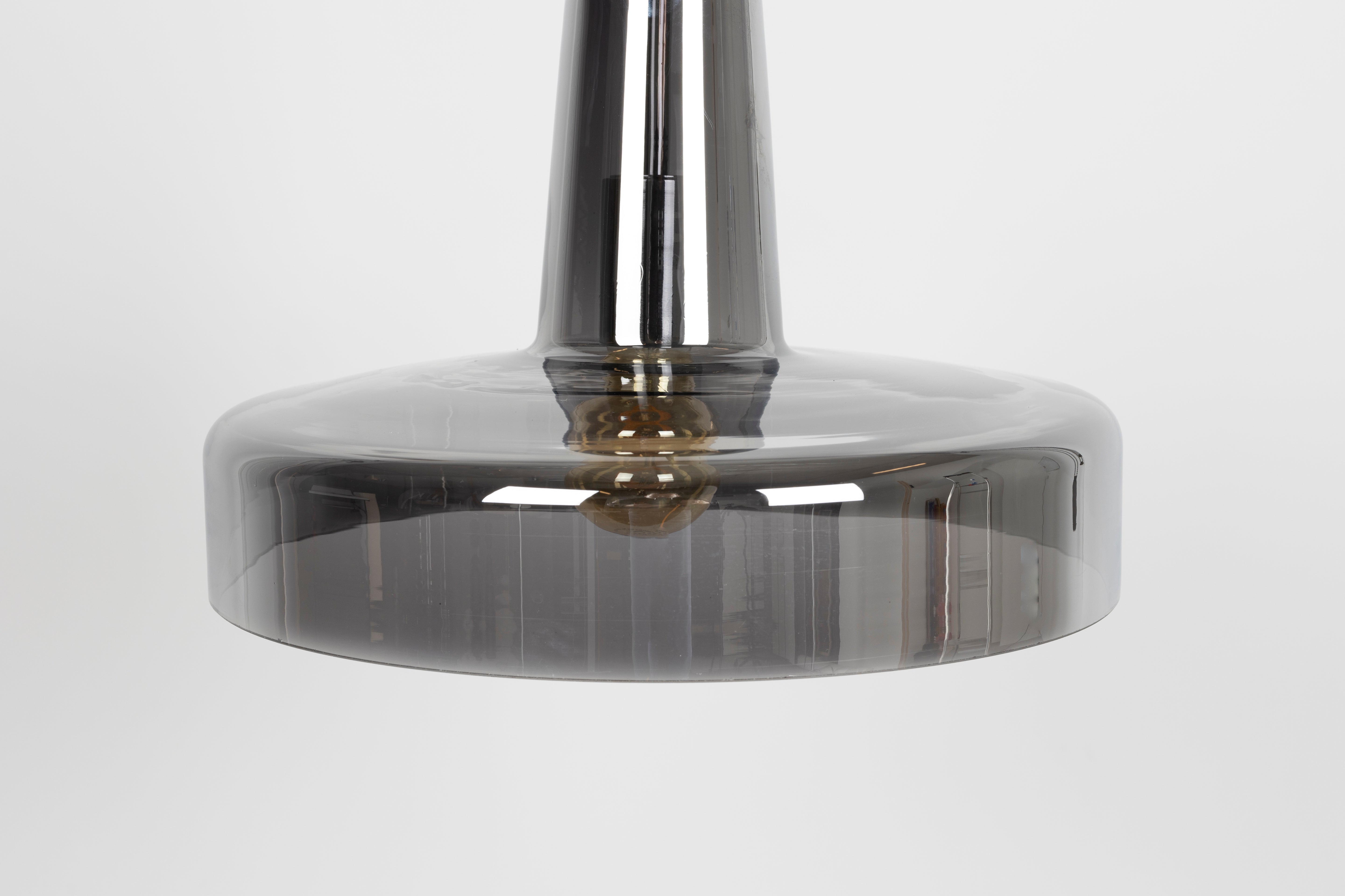 Lampa wisząca ANSHIN dymione szkło
