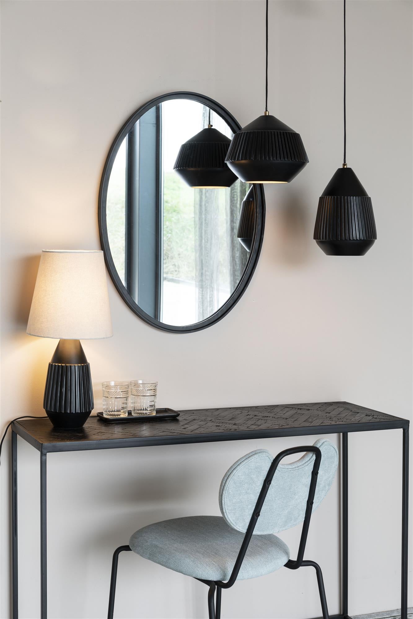 Lampa wisząca AYSA czarny
