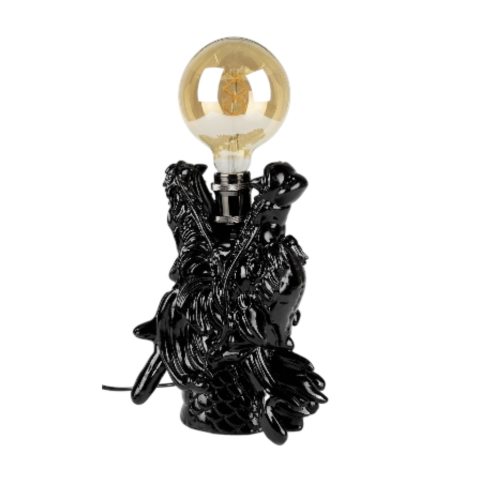 Lampa stołowa DRAGONIZED BASTERD czarny