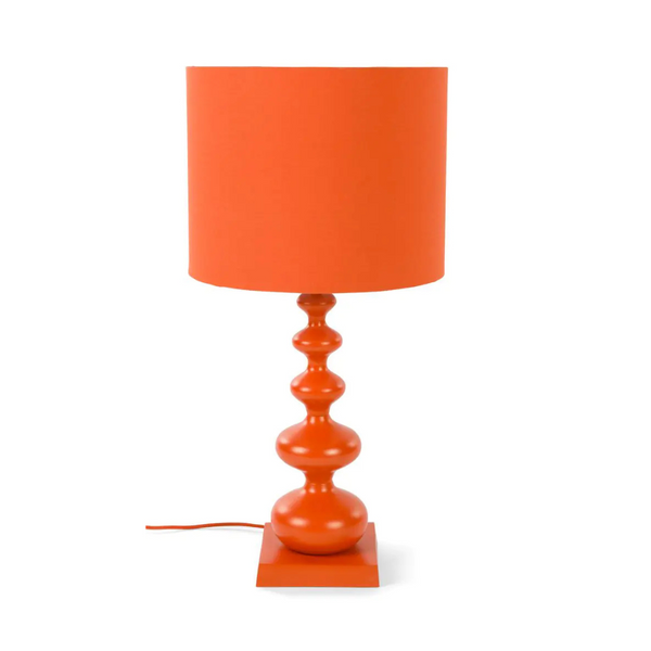 WHEN ORANGE IS KING Tischleuchte orange
