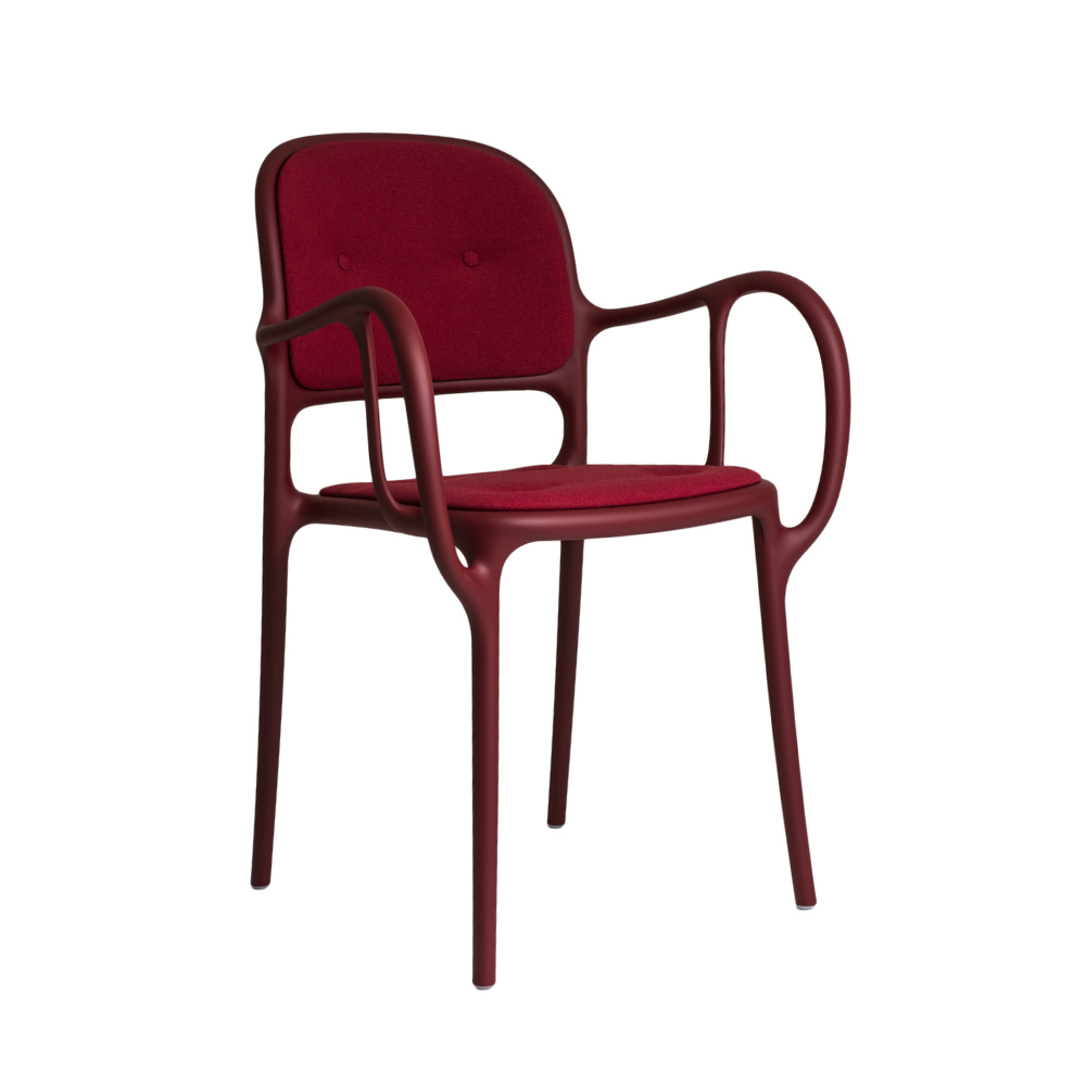 MILA chair burgundy