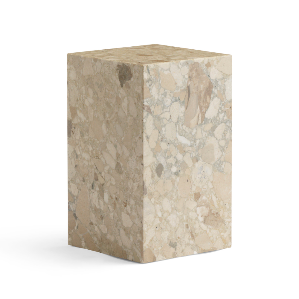 Stolik boczny PLINTH piaskowy kamień
