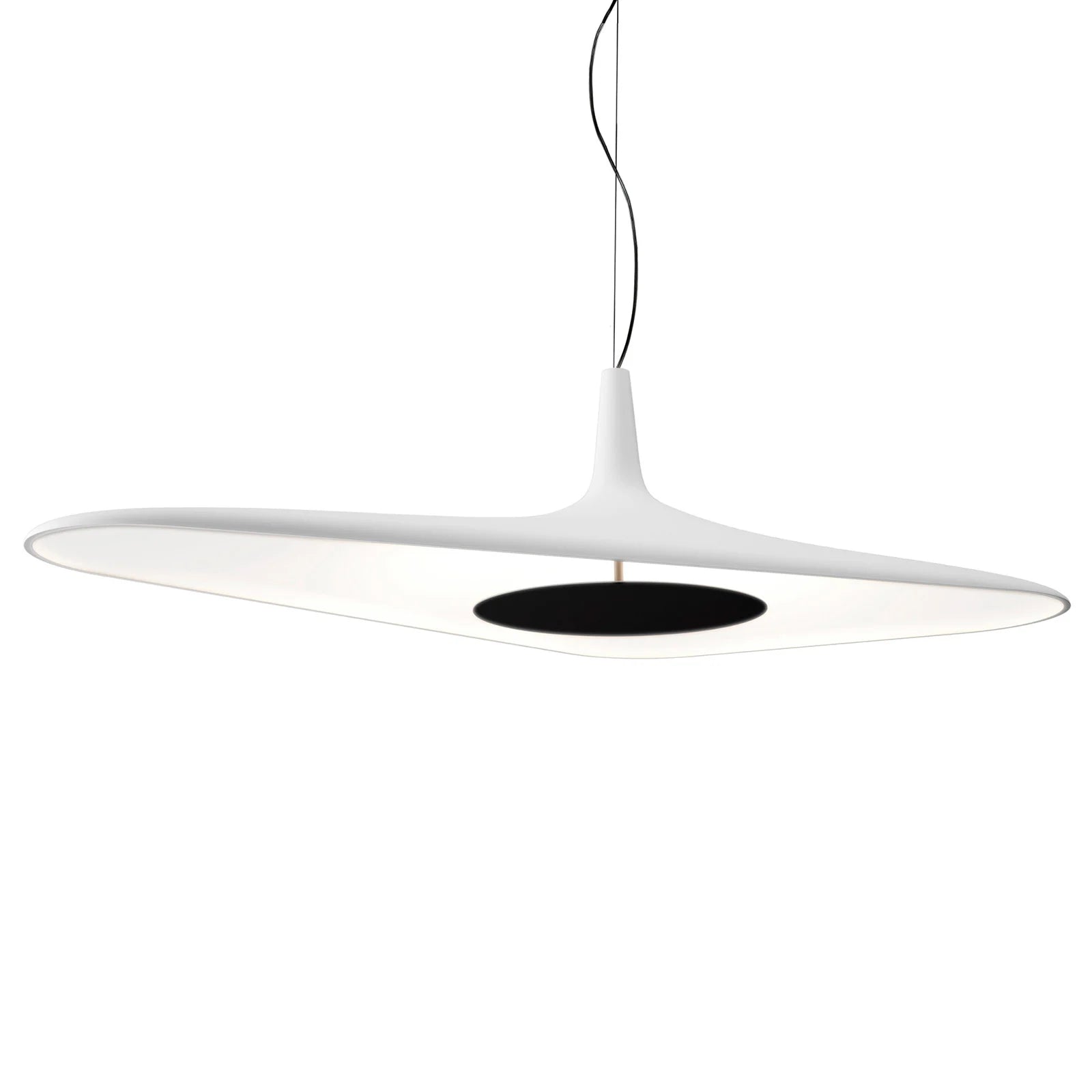 Soleil white hanging lamp