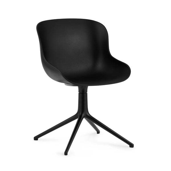Hyg 4L Black Hyg 4L office chair with a black base