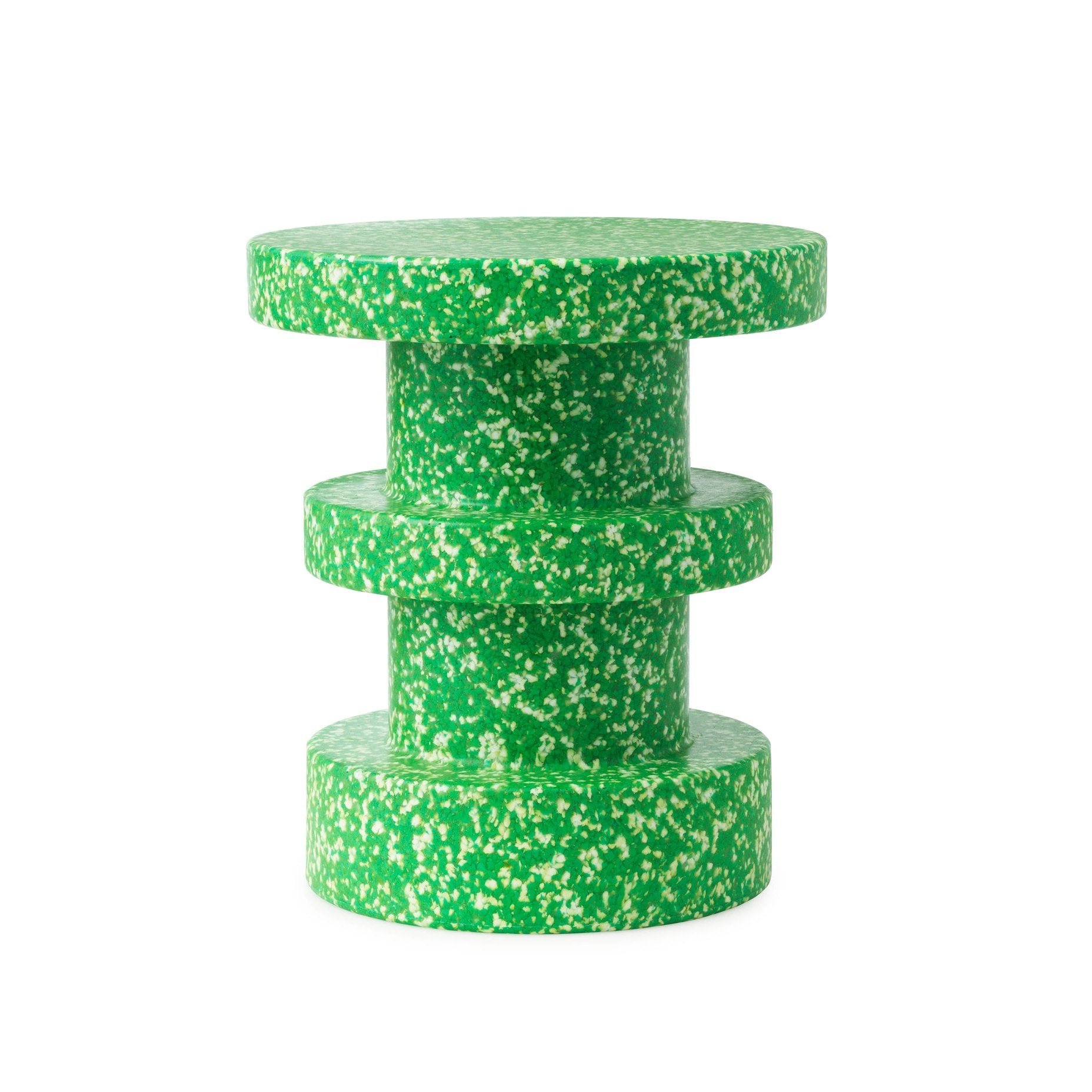 Side table bit stack green