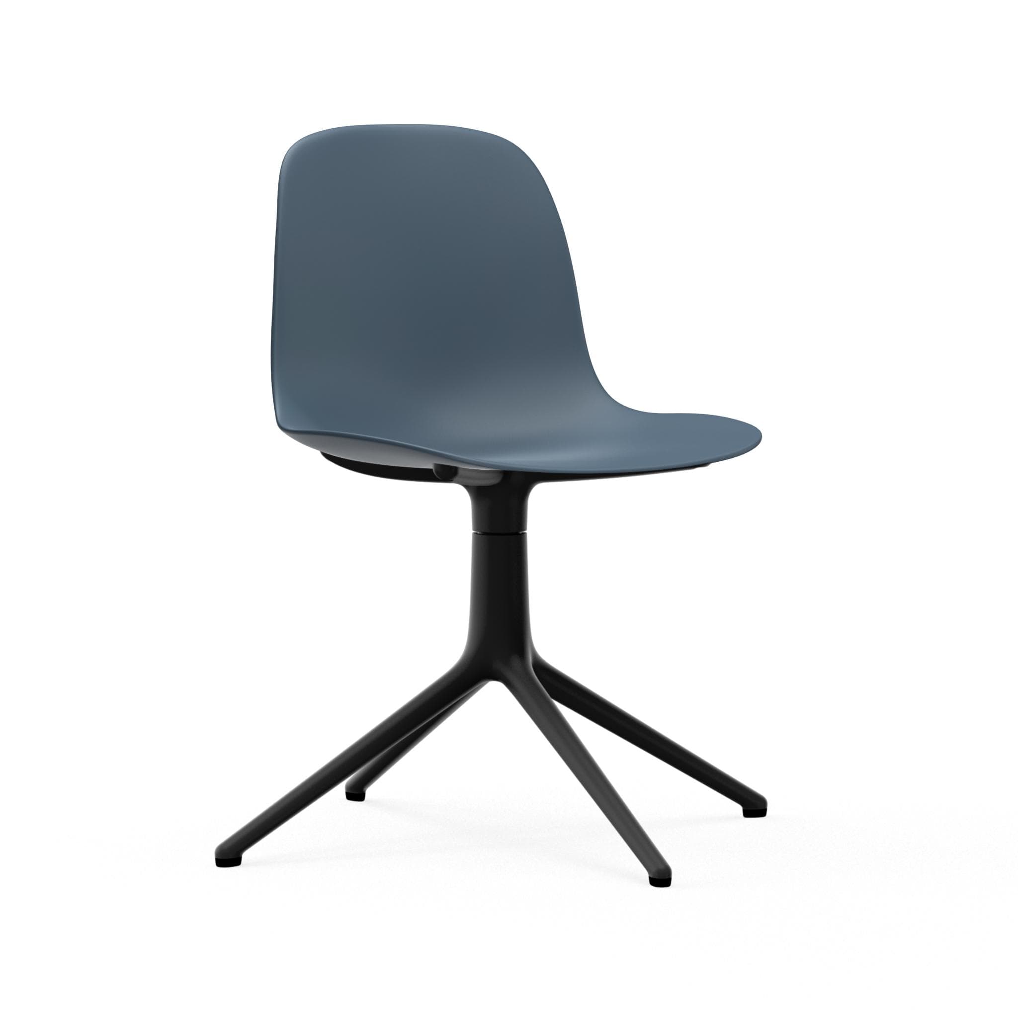 Office chair of 4L Blue Sea Forms with a black base