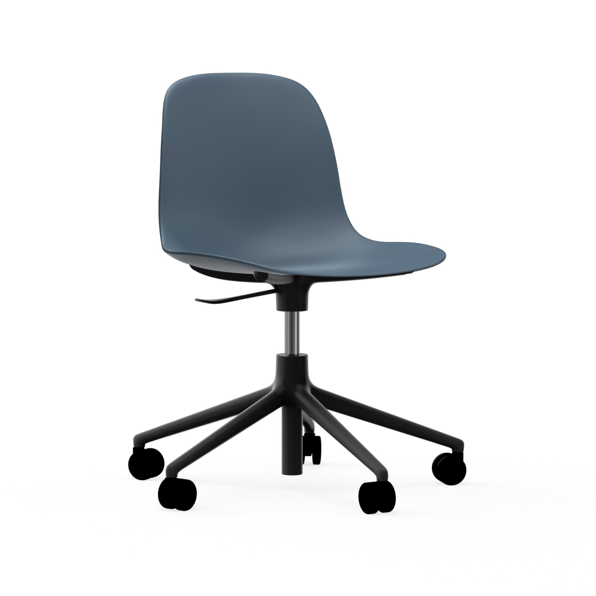 Bürostuhl mit einstellbaren 5W Blauen Meeresformen mit einer schwarzen Basis auf Rädern
