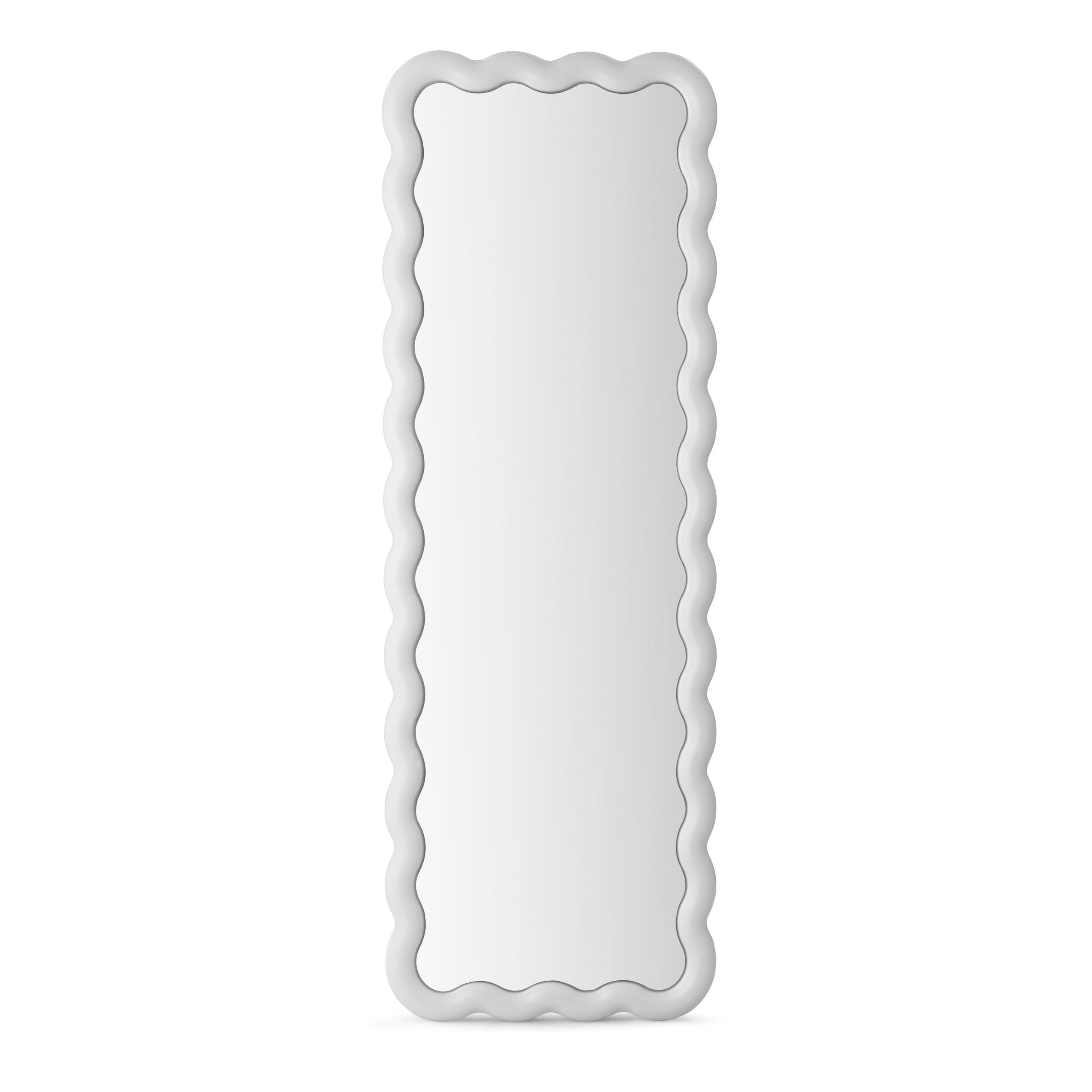Illu illuminated mirror white frame