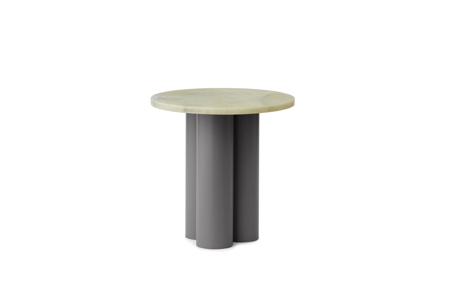 Side table dit gray base