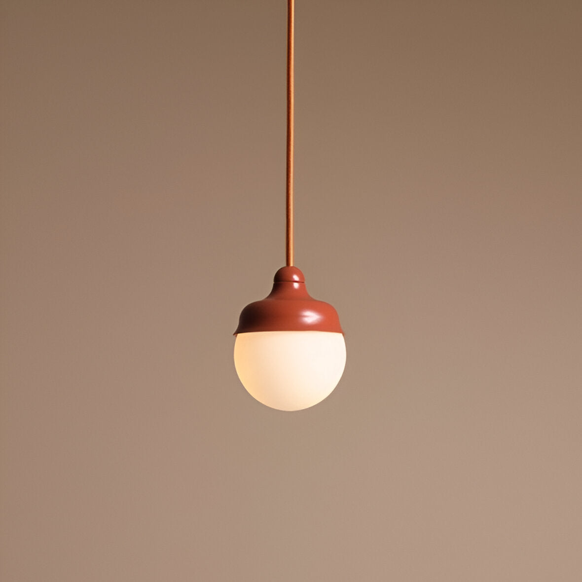 Lampa wisząca FALA ceglany