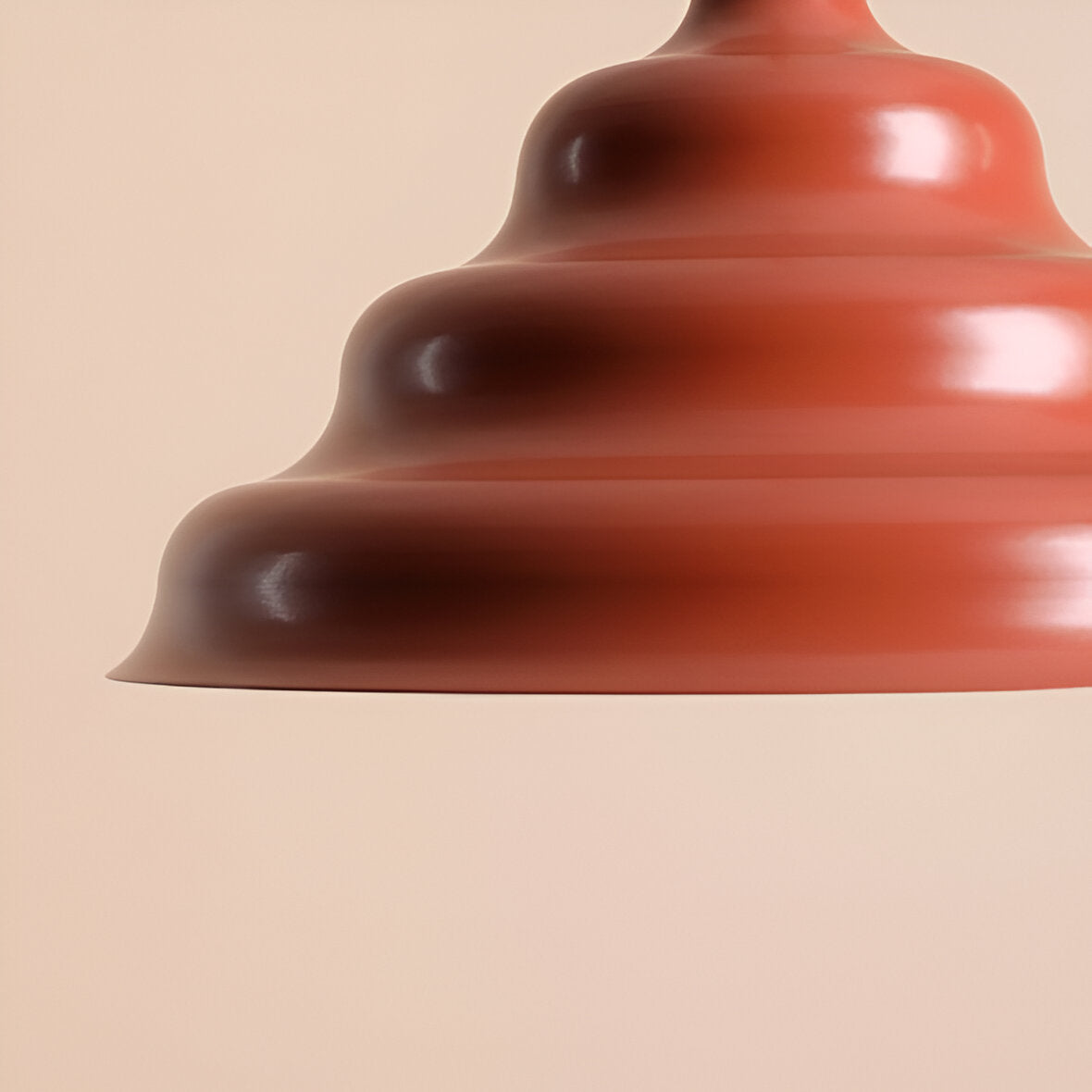 Lampa wisząca FALA ceglany