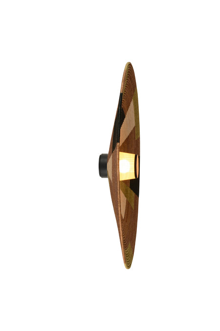 Brown wall lamp