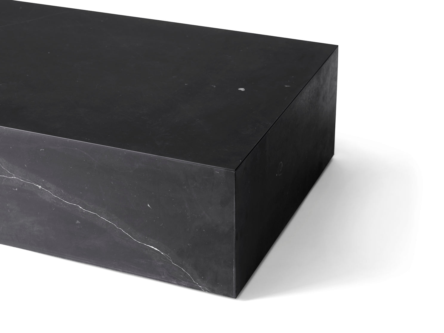 Couchtisch PLINTH grauer Marmor
