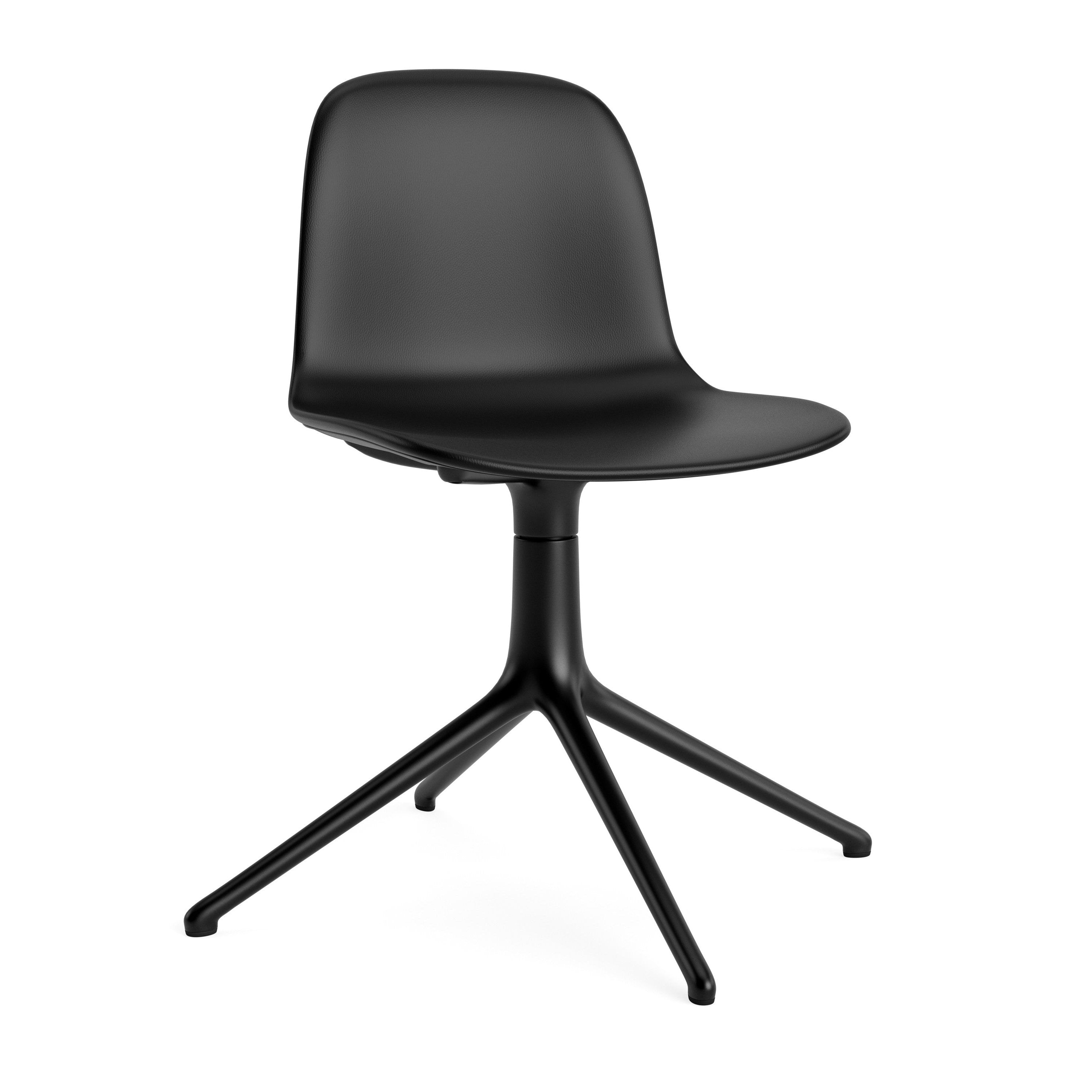 Upholstered office chair 4L forms with a black base