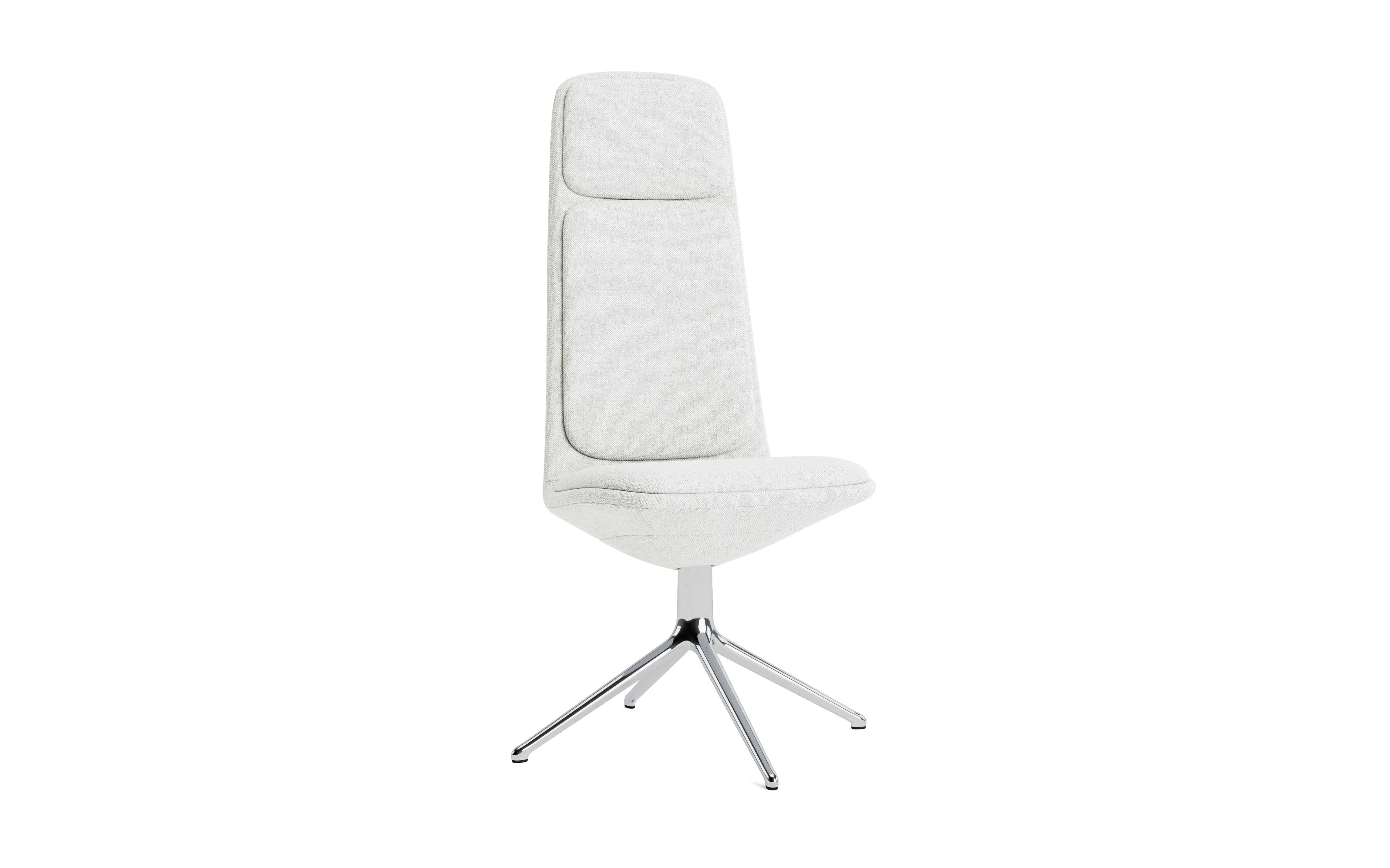 Offer high 4L Upholstered Office chair with an aluminum base