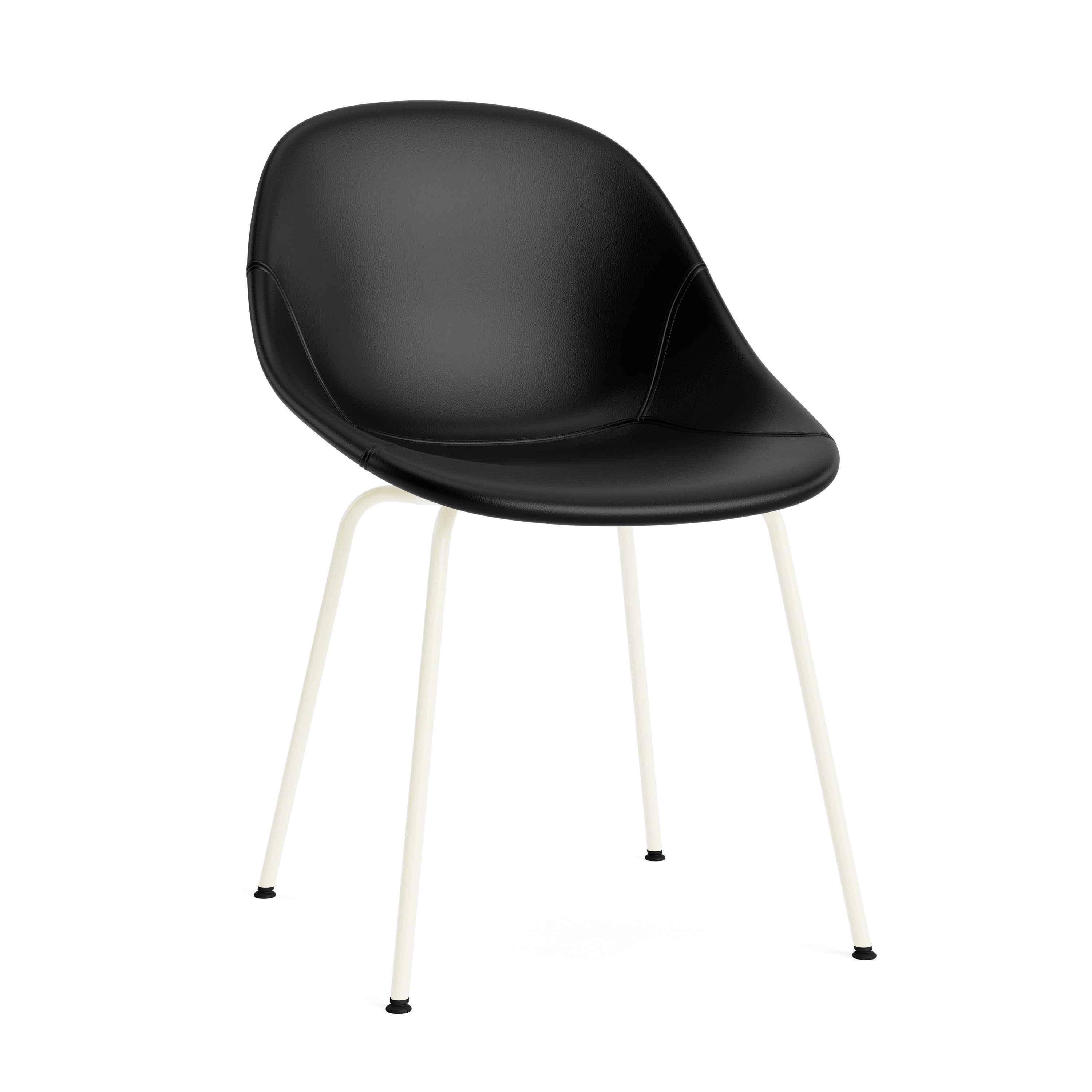 A chair upholstered mats with a cream base