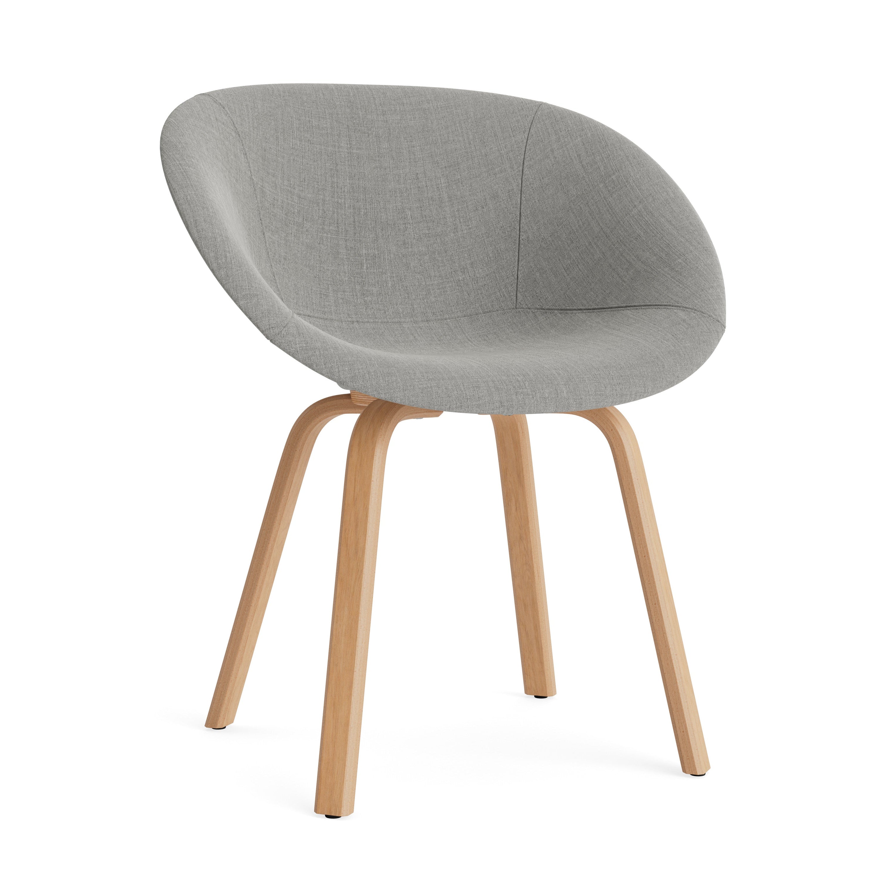 Krzesło tapicerowane MAT ARMCHAIR sklejka bukowa