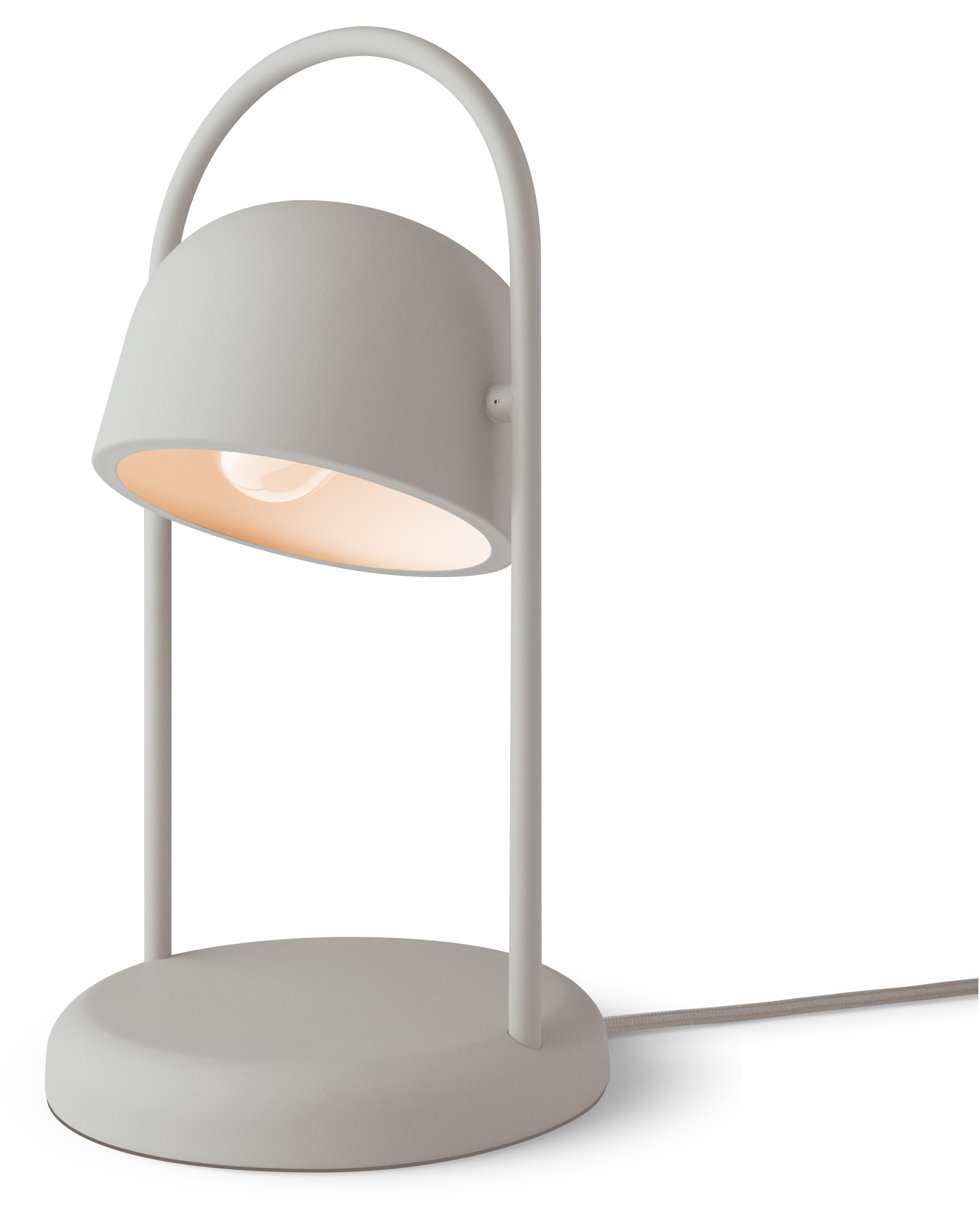 Lampa stołowa QUAY szary