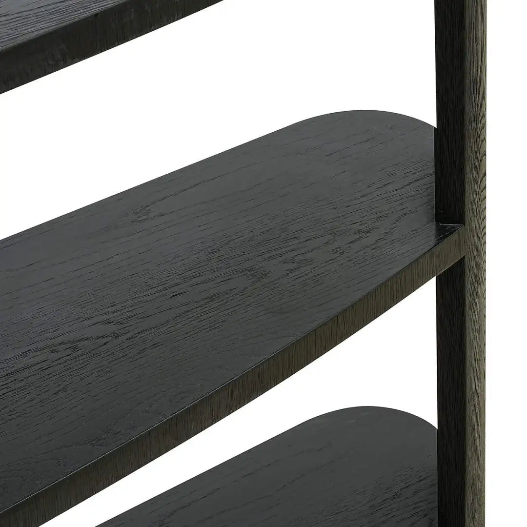 NAVARINO dark oak veneer shelf