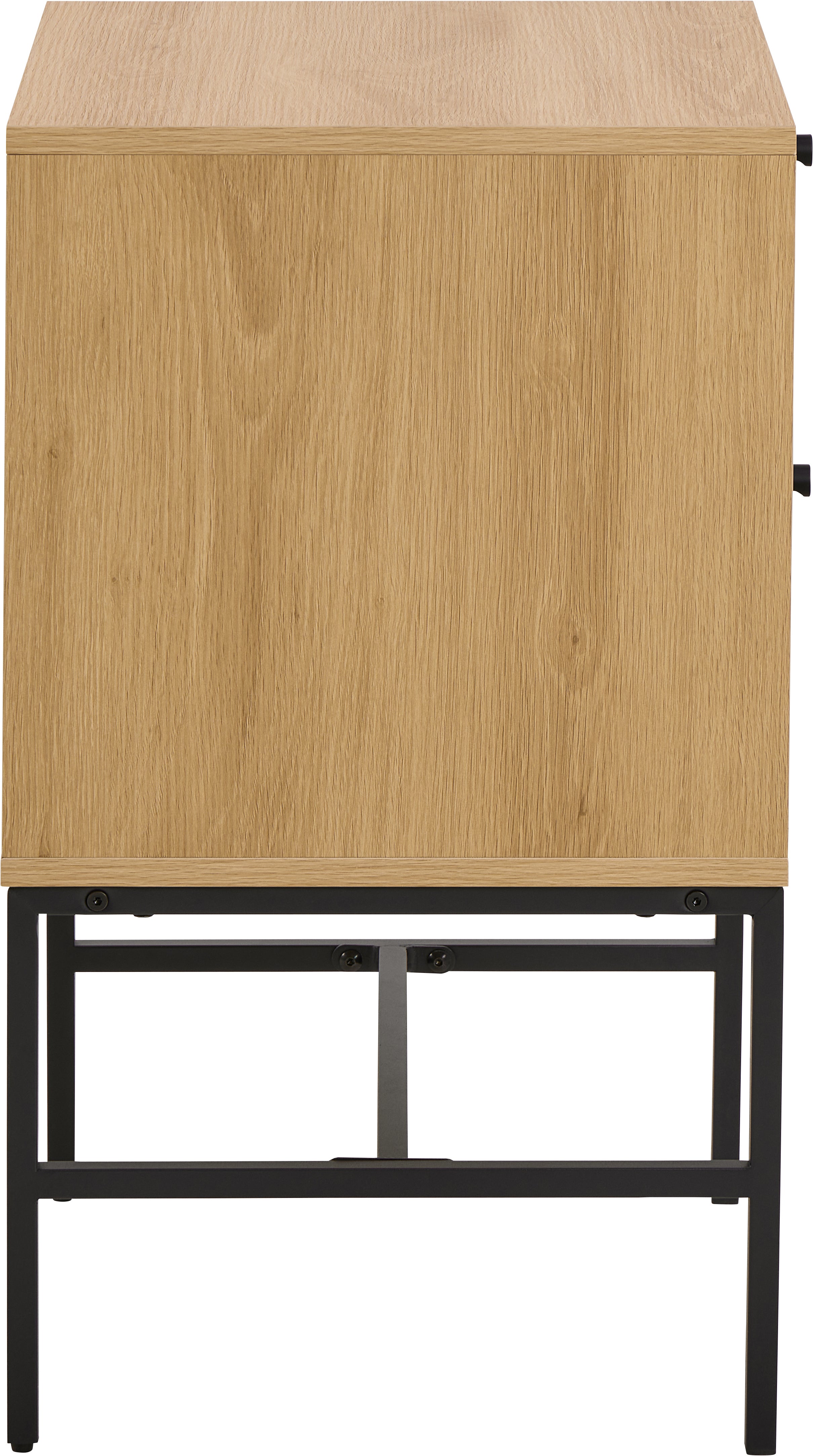 Albana bedside cabinet melamine oak