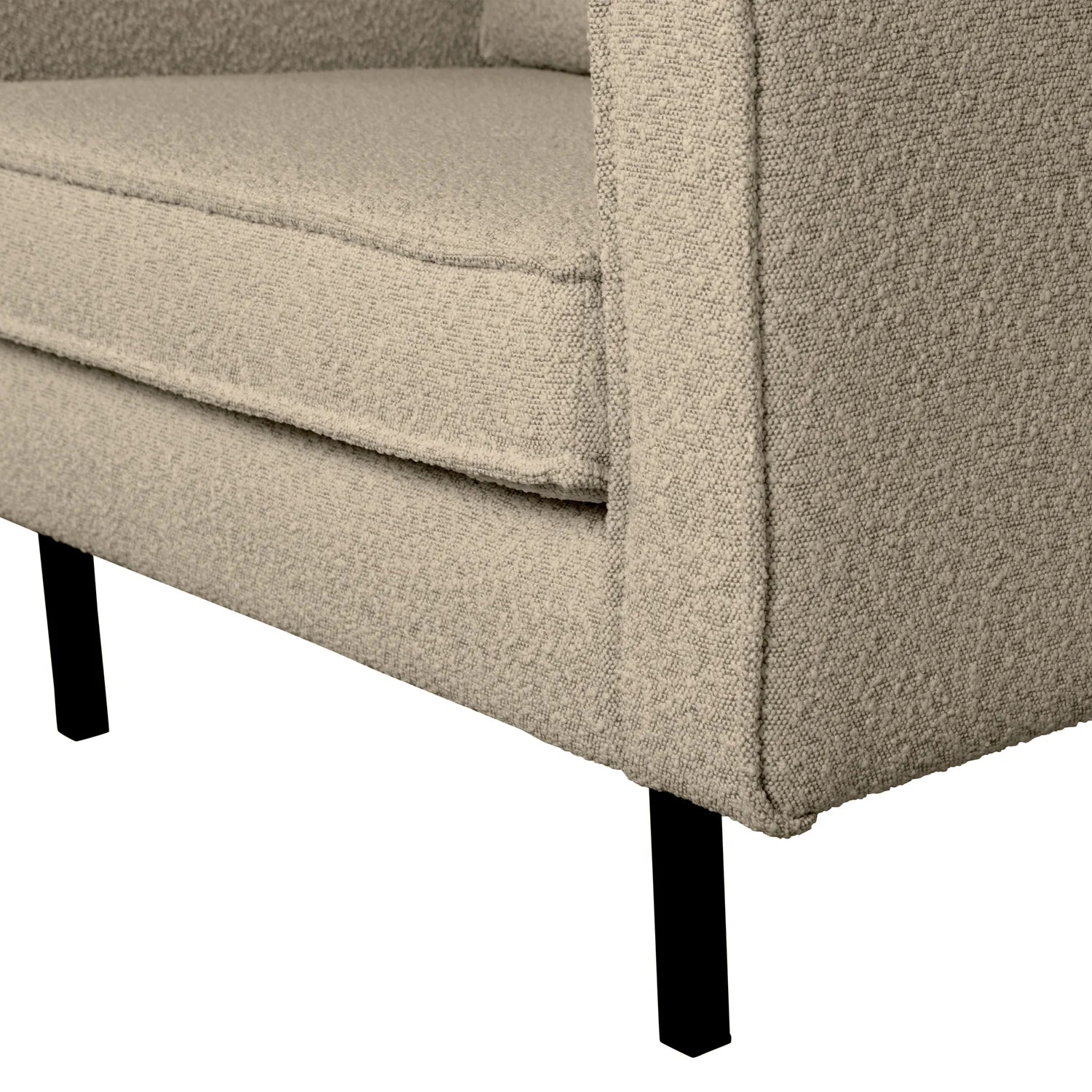 Rodeo Bouclé Beige Sessel
