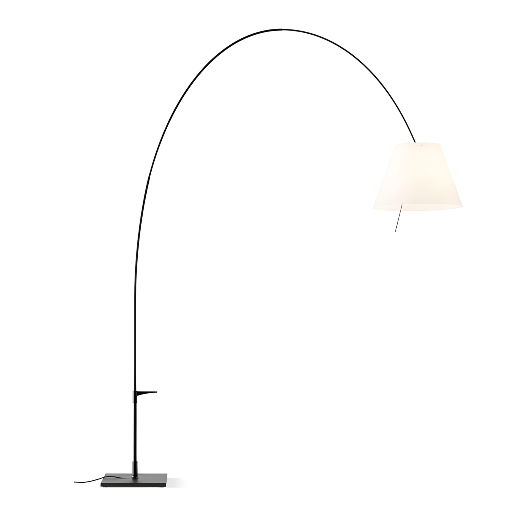 Lady Costanza white floor lamp